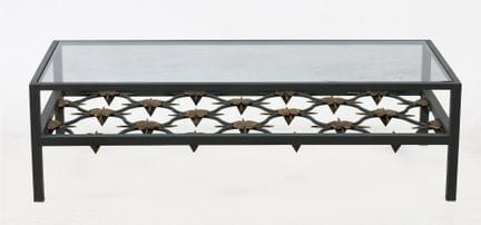 Table basse, Espagne, années 1960
En métal polychr
