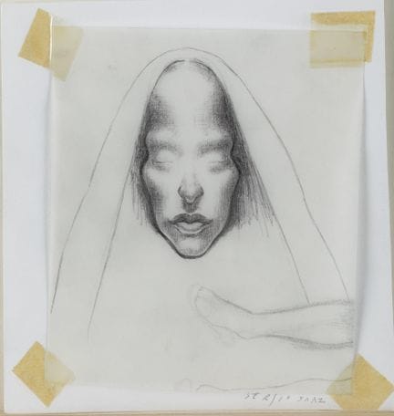 SERGIO SANZ 
Santander (1964)
"Sketch", 1998
Grafi