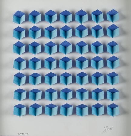 JULIO BAUZA 
Uruguay (1936)
"Trirectangular Trihed