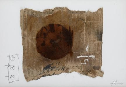 ANTONI TAPIES 
Barcellona (1923) / (2012)
"Collage
