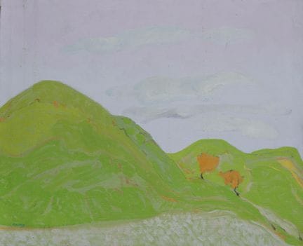MANUEL MARTOS 
Jaén (1950)
„Green Lands“
Öl auf Le