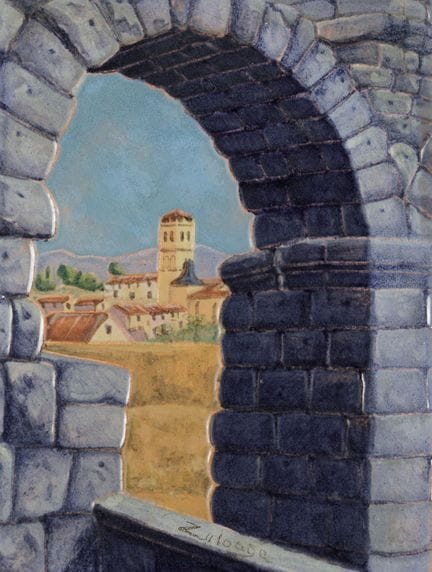 DANIEL ZULOAGA 
Madrid (1852) / (1921)
« L'aqueduc