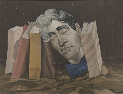 SERGIO SANZ 
Santander (1964)
„Hanukka“, 1994
Öl a