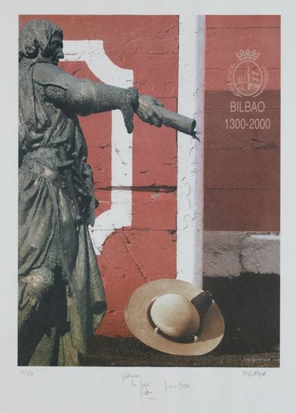 JUAN MUGURUZA 
Getxo, Vizcaya (1945)
"Bilbao. 1300
