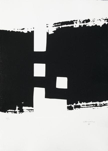 EDUARDO CHILLIDA 
San Sebastián (1924) / (2002)
"F