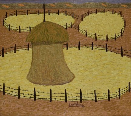 EVARISTO GUERRA 
Málaga (1942)
„Enclosures“
Öl auf