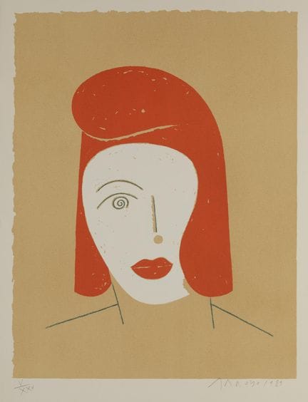 EDUARDO ARROYO 
Madrid (1937) / (2018)
"Marianne",