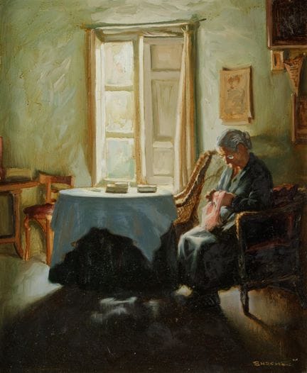 JUAN IGNACIO BURGUETE 
Valencia (1933)
„Nähende al
