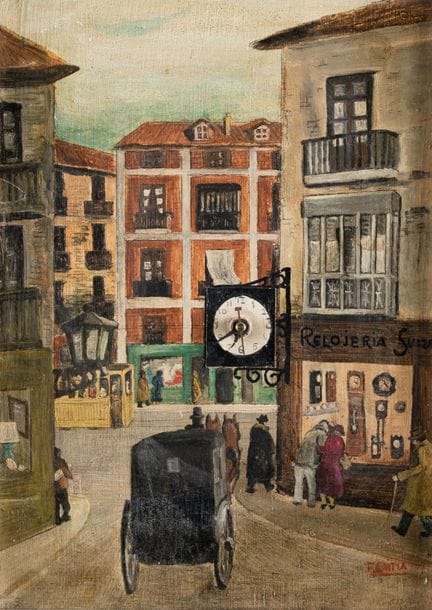 FERNANDO GOITIA 
(XX secolo)
"Le strade di Madrid"