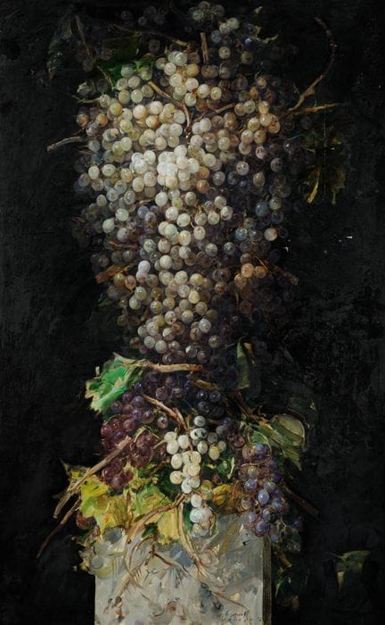 VICENTE PERIS 
Valencia (1943)
„Trauben“, 1991
Öl 