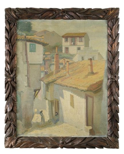 BRIONES 
(XX secolo)
"Villaggio con donne che conv