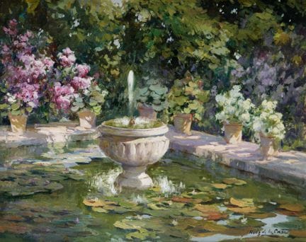 ANGEL RUIZ DE LA CASA 
Madrid (1938)
"Giardino", 1