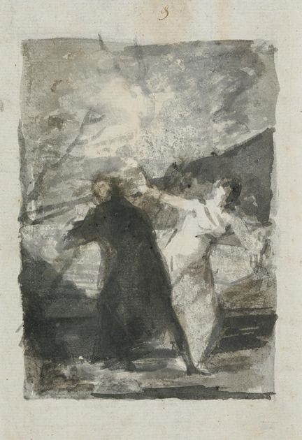 CIRCOLO DI FRANCISCO DE GOYA 
(Fine XVIII secolo -