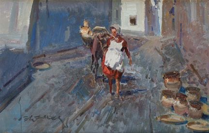 EUSTAQUIO SEGRELLES 
Valencia (1936)
"Verso la fon
