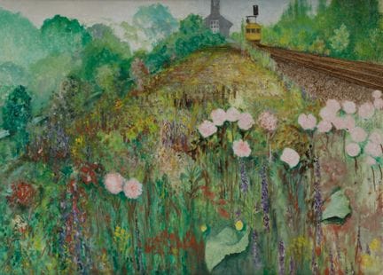 IGNACIO MUGURUZA 
(XX secolo)
"Paesaggio"
Olio su 