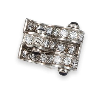RING, CHEVALIER, PLATIN UND DIAMANTEN
Chevalier-Ri