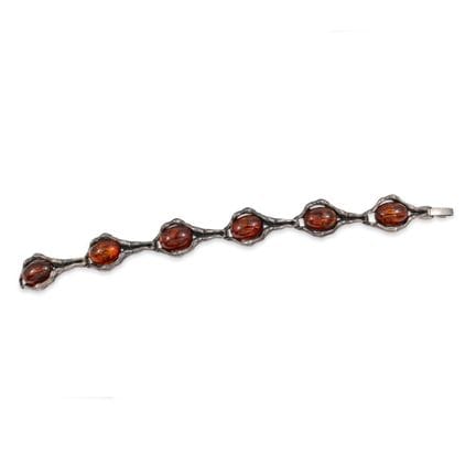 BRACCIALETTO IN ARGENTO CON AMBRA
Braccialetto in 