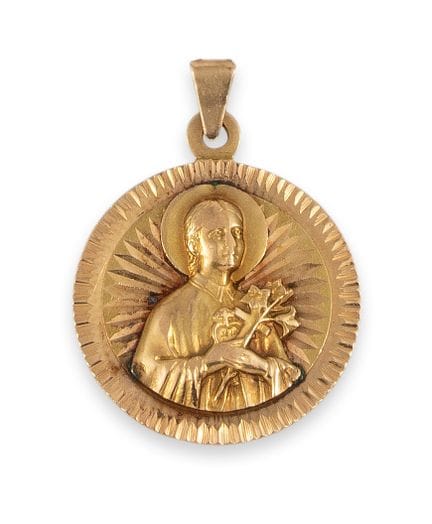 MEDALLA DE SANTA GEMMA, DE ORO
Medalla de oro amar