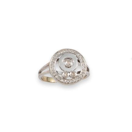 ANELLO, ORO E DIAMANTI A TAGLIO BRILLANTE
Anello i