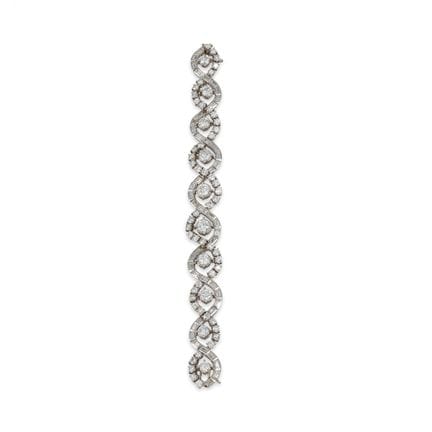 ARMBAND, PLATIN MIT DIAMANTEN
Armband aus Platin i