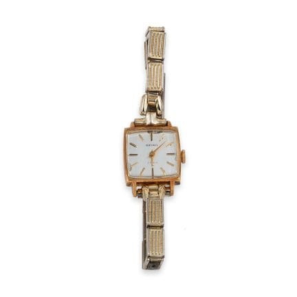 OROLOGIO SEIKO, ANNI '40, IN ORO CON BRACCIALE IN 