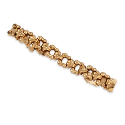 BRACELET, OR
Bracelet articulé composé de maillons