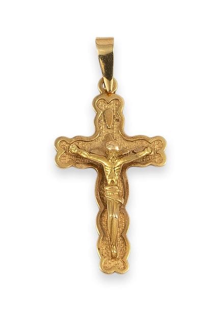 CRUCIFIXO, ORO
Crucifijo de oro amarillo de 18 qui