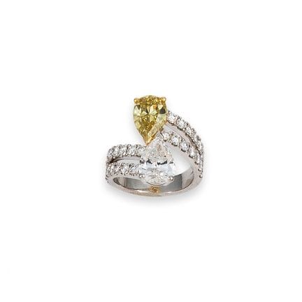 RING, TOI ET MOI, GOLD MIT DIAMANTEN
Toi-et-moi-Ri