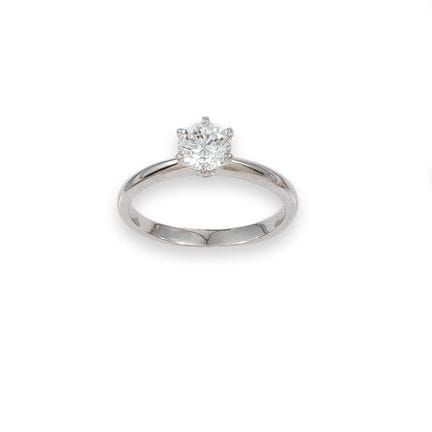 SOLITÄR-RING, 0,89 CT, ZERTIFIZIERT
Solitaire-Ring