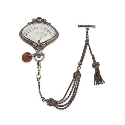 SILBERUHR IM JUGENDSTIL, UM 1905–1910
Jugendstil-U