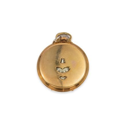 SAVONNETTE-TASCHENUHR, VERGOLDETES METALL, UM 1925