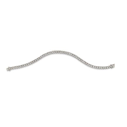 ARMBAND, RIVIERE, GOLD UND DIAMANTEN IM PRINZESS-S