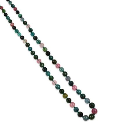 COLLAR DE CUENTAS DE PIEDRAS PRECIOSAS MULTICOLORE