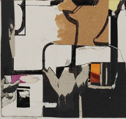 Maria MANTON (1910–2003)
Der Hahn, 1998
Collage au