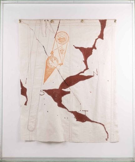 ◊ Richard TEXIER (1955)
Ré
Mixed media on a fragme