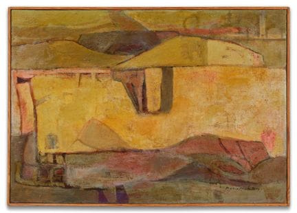 Maria MANTON (1910–2003)
The Farm in Aswan, 1981–1