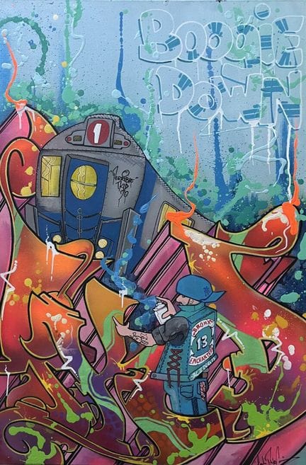 T KID 170 (1962)
Boogie Down, 2015
Acrylic on canv