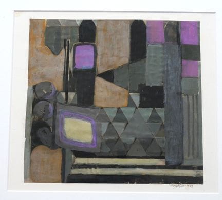 Maria MANTON (1910–2003)
Untitled
Painting on news