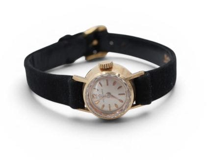 ETERNA MATIC
Women's gold watch (750‰), round beze