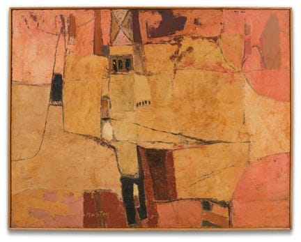 Maria MANTON (1910–2003)
The Pink Walls of Aswan, 