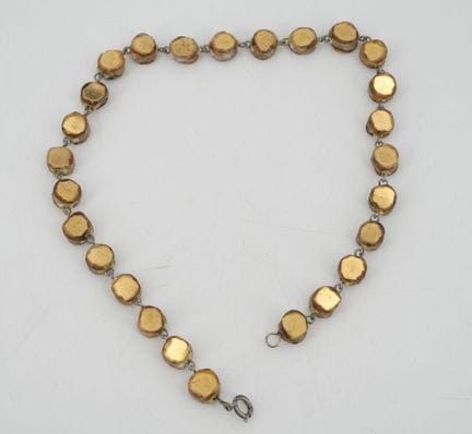 LINE VAUTRIN (1913–1997) 
Choker with a white meta