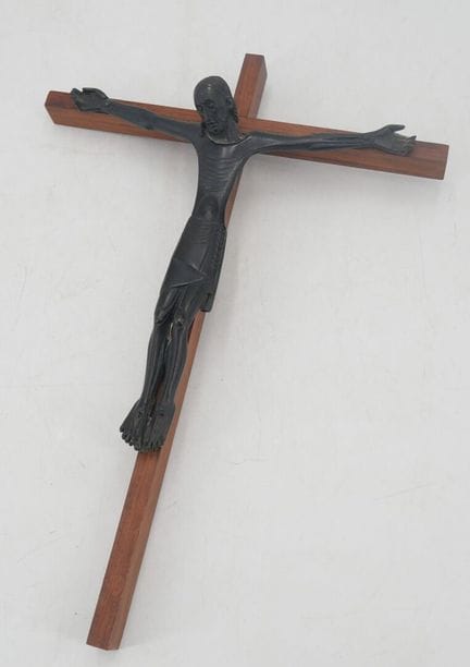 Jean LAMBERT-RUCKI (1888–1967)
Bronze Christ with 