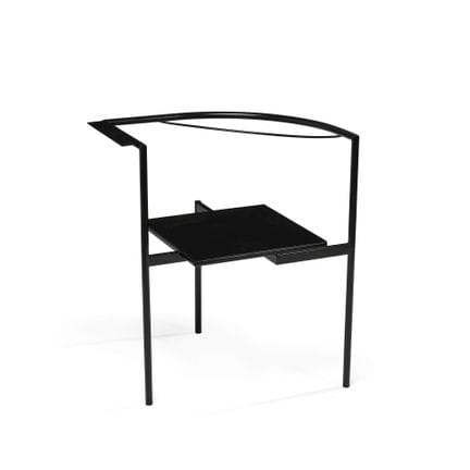 FRANZÖSISCHES DESIGN, um 1985. 
Skulpturaler Stuhl