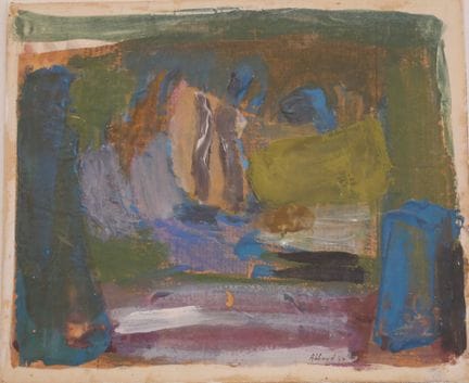 CHAFIK ABBOUD (1926–2004).
Untitled, 1964.
Paintin