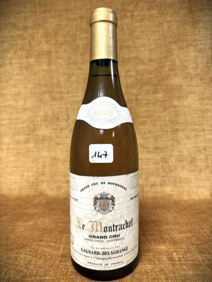 Bouteille MONTRACHET Grand Cru 1988 blanc