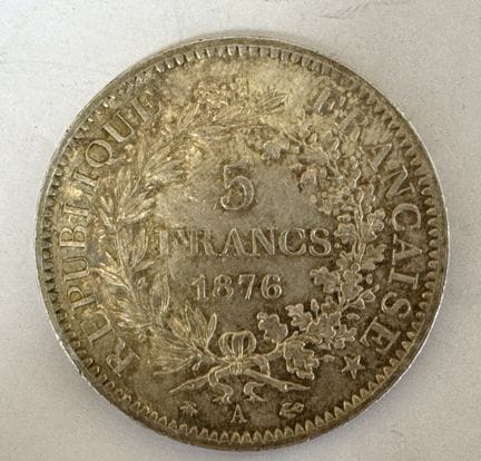 5 Francs 1873