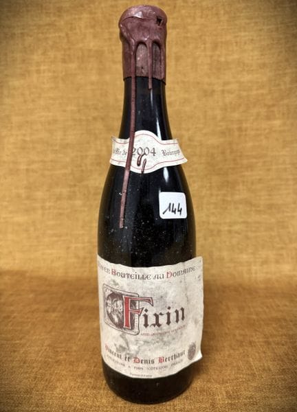 Bouteille de FIXIN 2004 BERTHAUT
