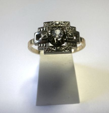 Vergoldeter Ring TDD 53
