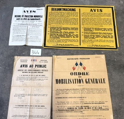 Manifesto «Avviso ai sabotatori e alle loro famigl