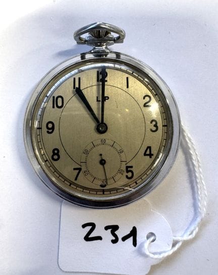 LIP Taschenuhr aus Metall